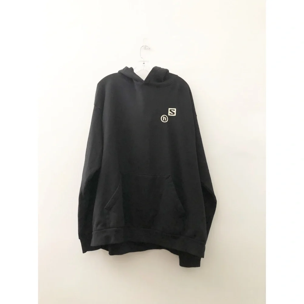 HIDDEN NY x Salomon Artifact Trails Hoodie Black XL - Picture 2 of 8